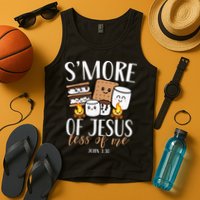 Smore Of Jesus Less Of Me Christian Camper Tank Top