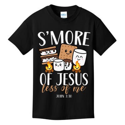 Smore Of Jesus Less Of Me Christian Camper Kids T-Shirt