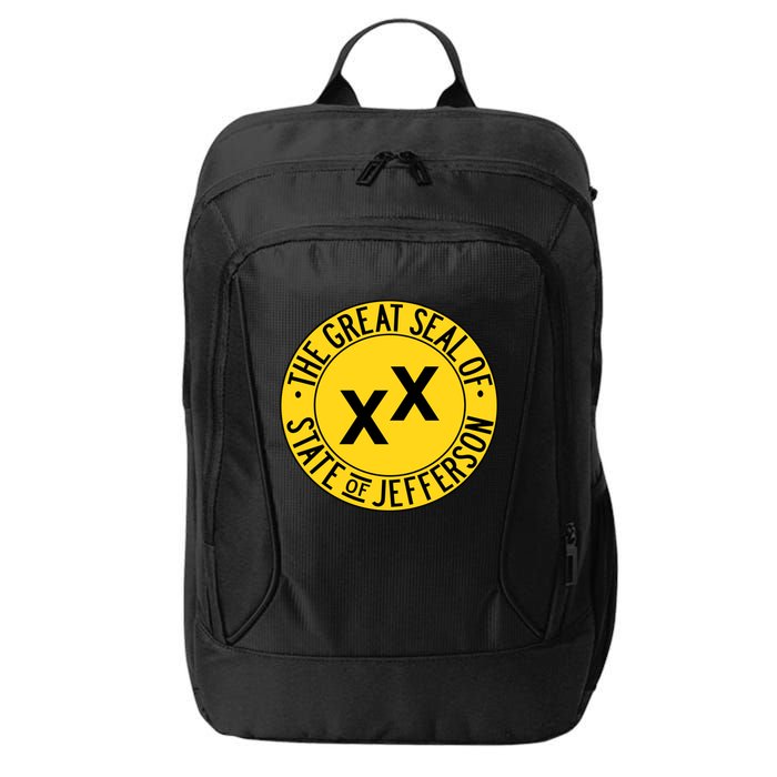State Of Jefferson Secession Conservative City Backpack