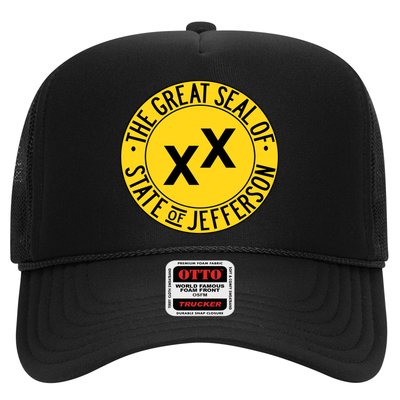 State Of Jefferson Secession Conservative Trucker Hat