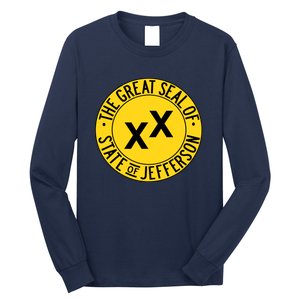 State Of Jefferson Secession Conservative Long Sleeve Shirt