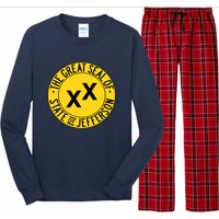 State Of Jefferson Secession Conservative Long Sleeve Pajama Set