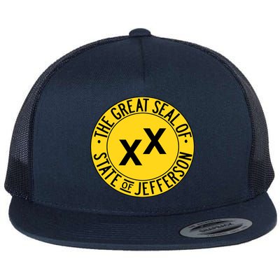 State Of Jefferson Secession Conservative Flatbill Hat