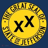 State Of Jefferson Secession Conservative 16 in Basic Backpack