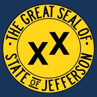State Of Jefferson Secession Conservative 25L Jumbo Tote