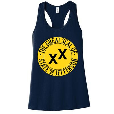 State Of Jefferson Secession Conservative Womens Tank Top