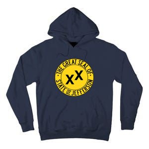 State Of Jefferson Secession Conservative Tall Hoodie