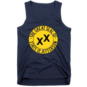 State Of Jefferson Secession Conservative Tank Top