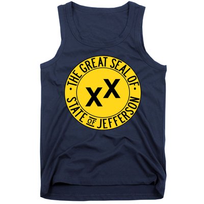 State Of Jefferson Secession Conservative Tank Top