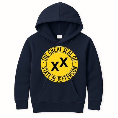 State Of Jefferson Secession Conservative Kids Hoodie