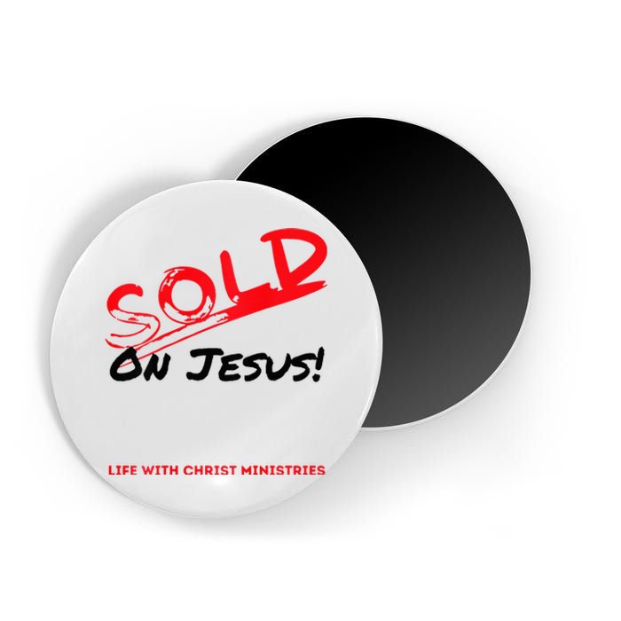 Sold On Jesus Cross Magnet