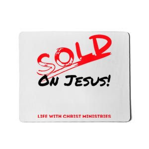 Sold On Jesus Cross Mousepad