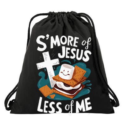 Smore Of Jesus And Less Of Me Bible Christianity Drawstring Bag