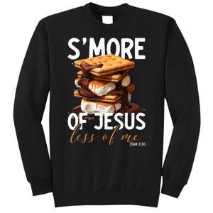 SMore Of Jesus Less Of Me Funny Christian Smore Sweatshirt