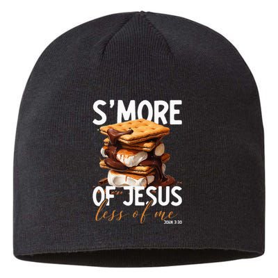 SMore Of Jesus Less Of Me Funny Christian Smore Sustainable Beanie