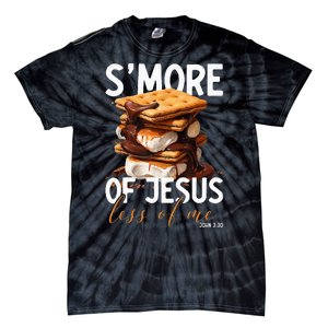 SMore Of Jesus Less Of Me Funny Christian Smore Tie-Dye T-Shirt