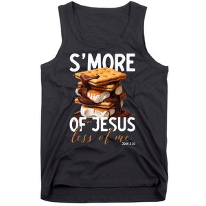 SMore Of Jesus Less Of Me Funny Christian Smore Tank Top