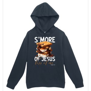 SMore Of Jesus Less Of Me Funny Christian Smore Urban Pullover Hoodie