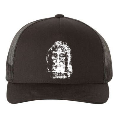 Sketch Of Jesus Face Portrait Yupoong Adult 5-Panel Trucker Hat