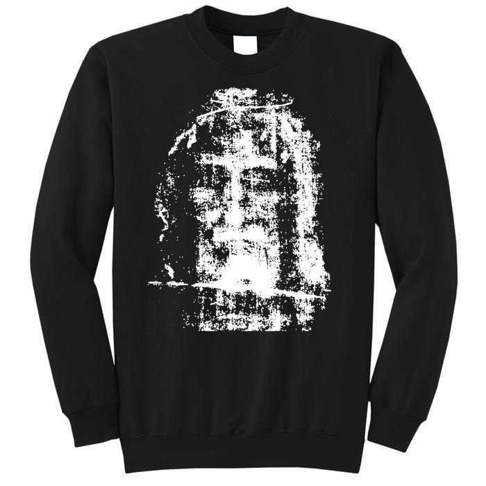 Sketch Of Jesus Face Portrait Sweatshirt