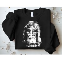Sketch Of Jesus Face Portrait Sweatshirt