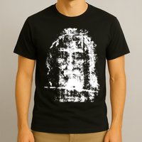 Sketch Of Jesus Face Portrait T-Shirt