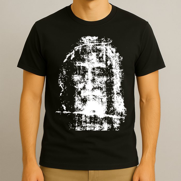 Sketch Of Jesus Face Portrait T-Shirt