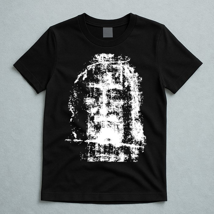 Sketch Of Jesus Face Portrait T-Shirt