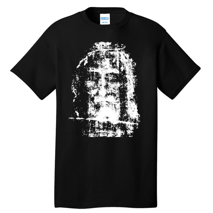 Sketch Of Jesus Face Portrait Tall T-Shirt