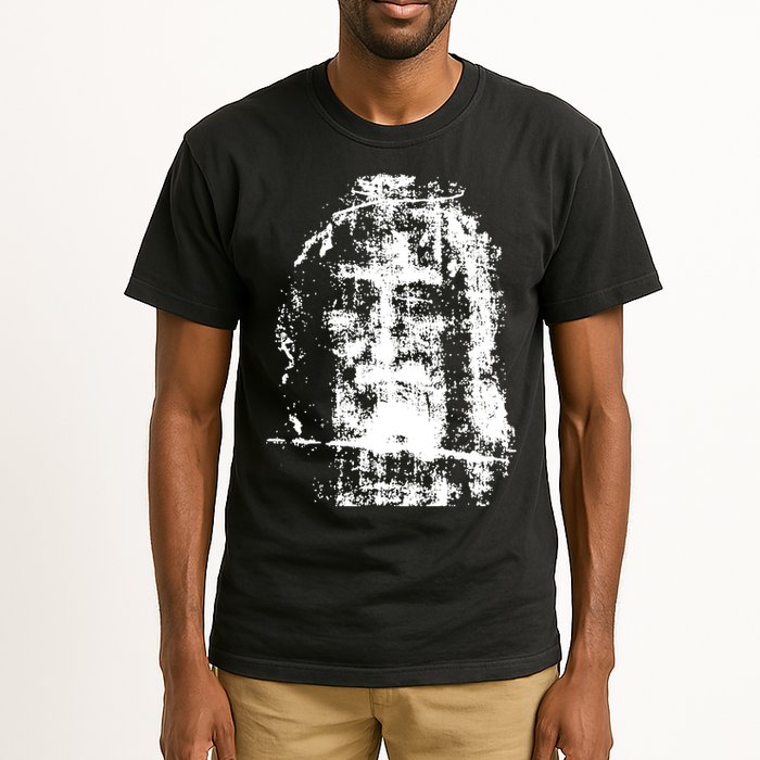 Sketch Of Jesus Face Portrait Tall T-Shirt