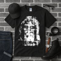 Sketch Of Jesus Face Portrait Tall T-Shirt