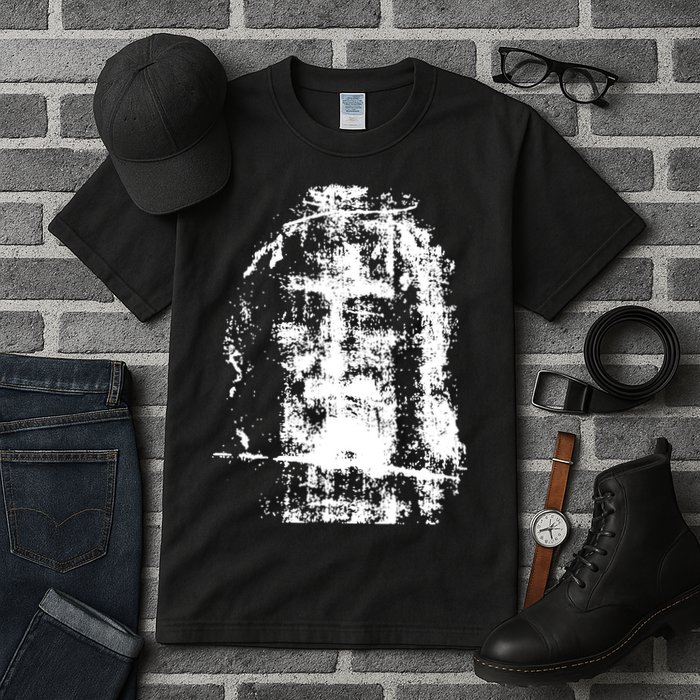 Sketch Of Jesus Face Portrait Tall T-Shirt