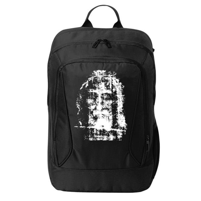 Sketch Of Jesus Face Portrait City Backpack