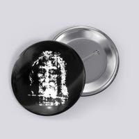 Sketch Of Jesus Face Portrait Button