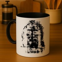 Sketch Of Jesus Face Portrait Mug