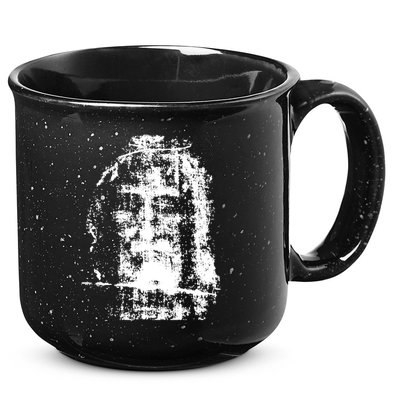 Sketch Of Jesus Face Portrait 15oz Campfire Ceramic Mug