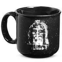 Sketch Of Jesus Face Portrait 15oz Campfire Ceramic Mug