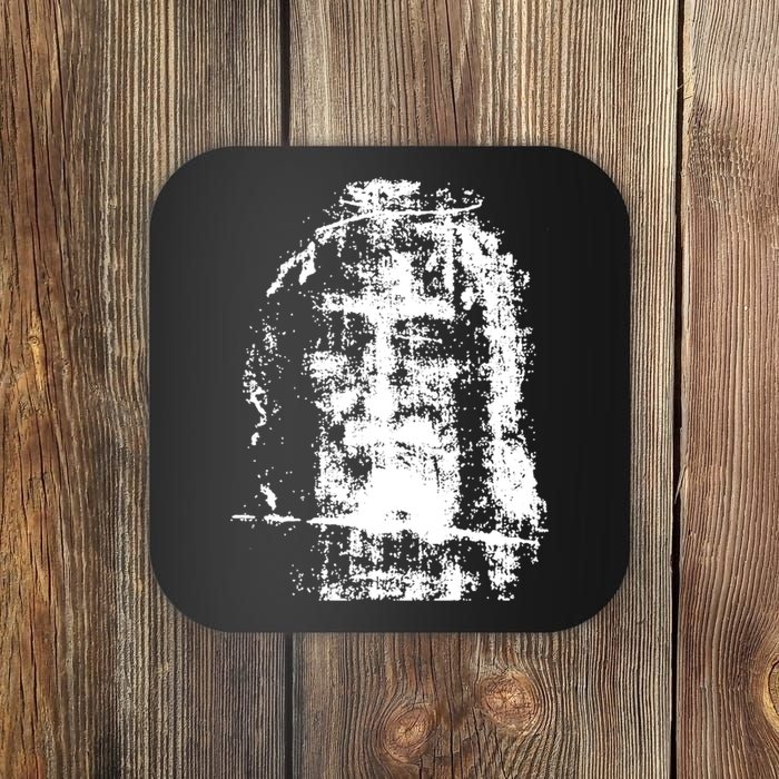 Sketch Of Jesus Face Portrait Coaster