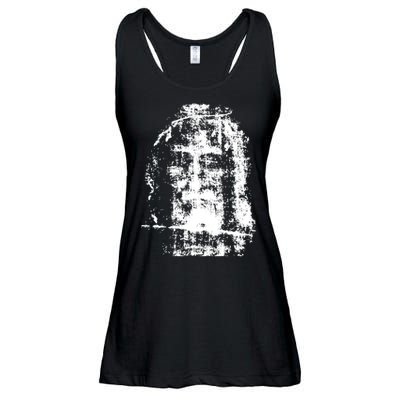 Sketch Of Jesus Face Portrait Ladies Essential Flowy Tank
