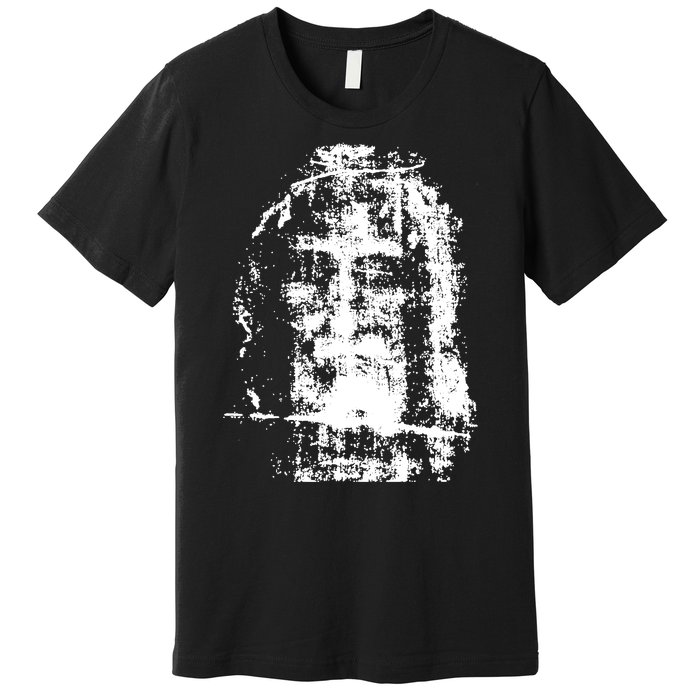 Sketch Of Jesus Face Portrait Premium T-Shirt