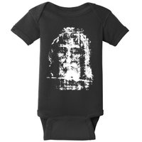 Sketch Of Jesus Face Portrait Baby Bodysuit