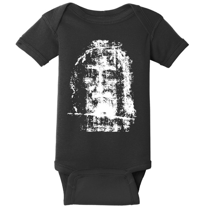 Sketch Of Jesus Face Portrait Baby Bodysuit