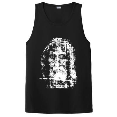 Sketch Of Jesus Face Portrait PosiCharge Competitor Tank