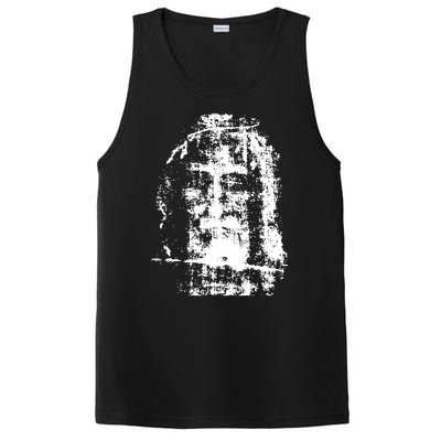 Sketch Of Jesus Face Portrait PosiCharge Competitor Tank