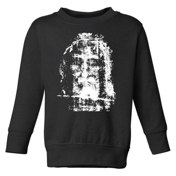 Sketch Of Jesus Face Portrait Toddler Sweatshirt