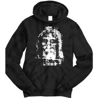 Sketch Of Jesus Face Portrait Tie Dye Hoodie