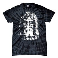 Sketch Of Jesus Face Portrait Tie-Dye T-Shirt