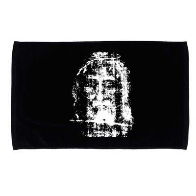 Sketch Of Jesus Face Portrait Microfiber Hand Towel