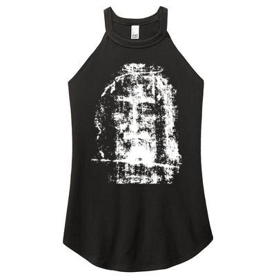 Sketch Of Jesus Face Portrait Women's Perfect Tri Rocker Tank