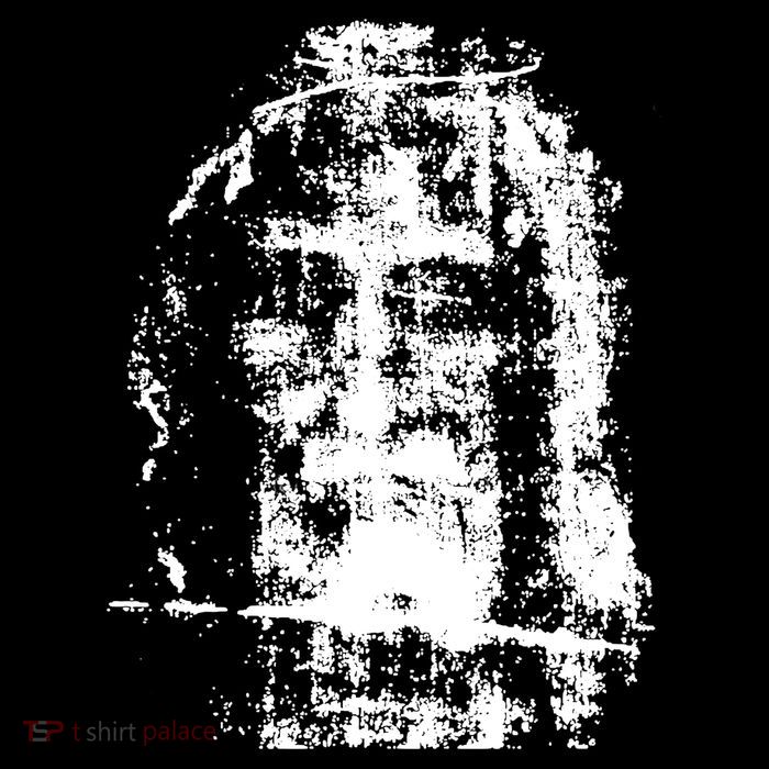 Sketch Of Jesus Face Portrait Womens T-Shirt